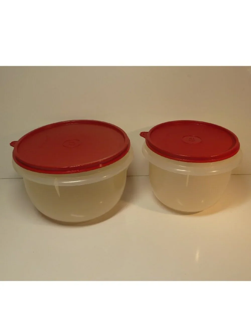 NOS Vintage Tupperware Special Christmas Edition Nesting Bowls Set